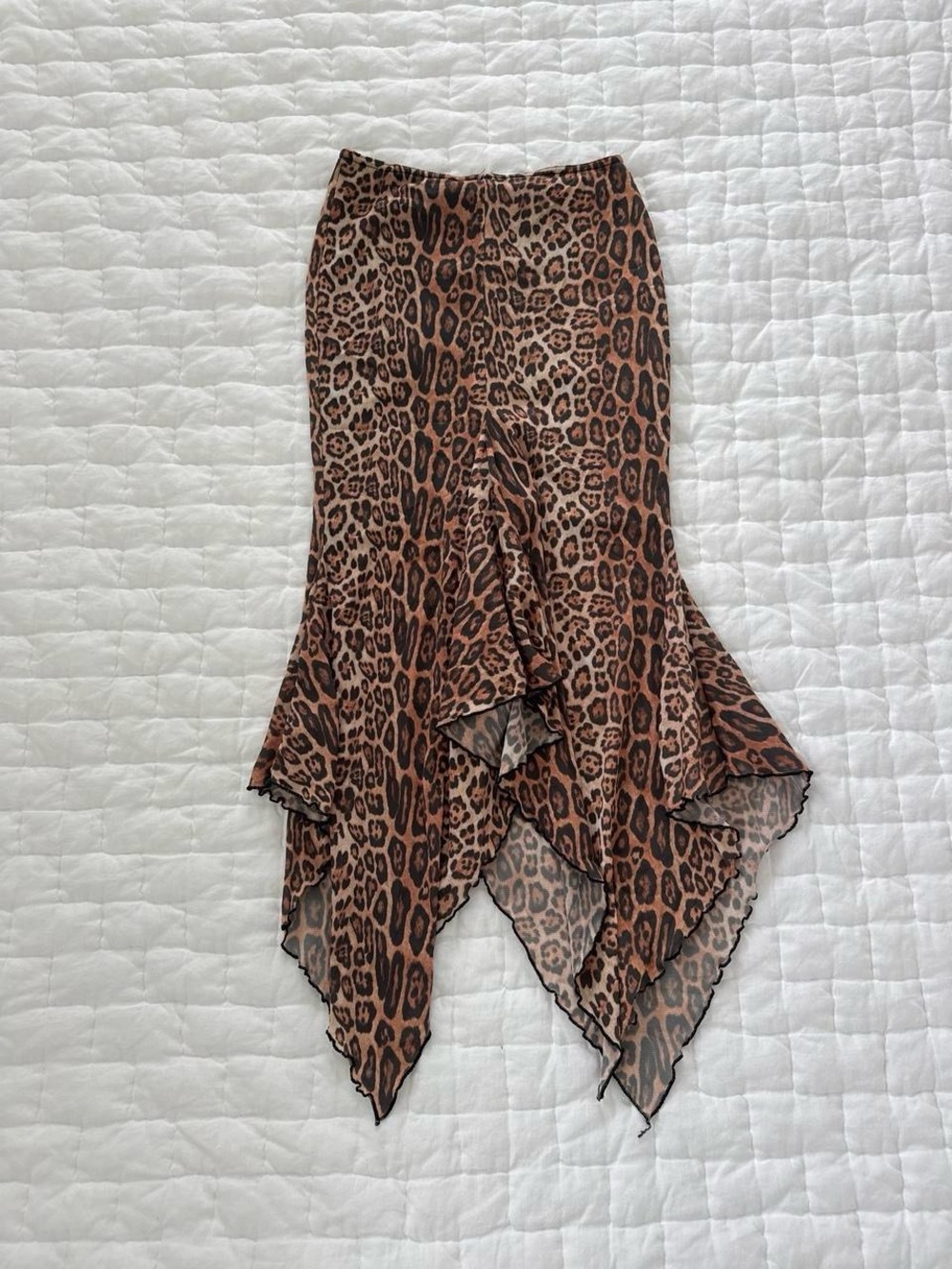 Zone Bleue Leopard Print fairy skirt